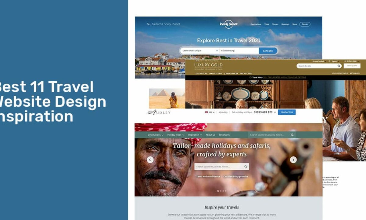 website pages design