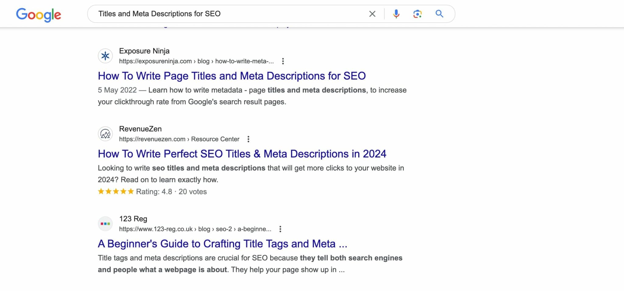 Crafting Effective Meta Titles and Descriptions for Google / Bing
