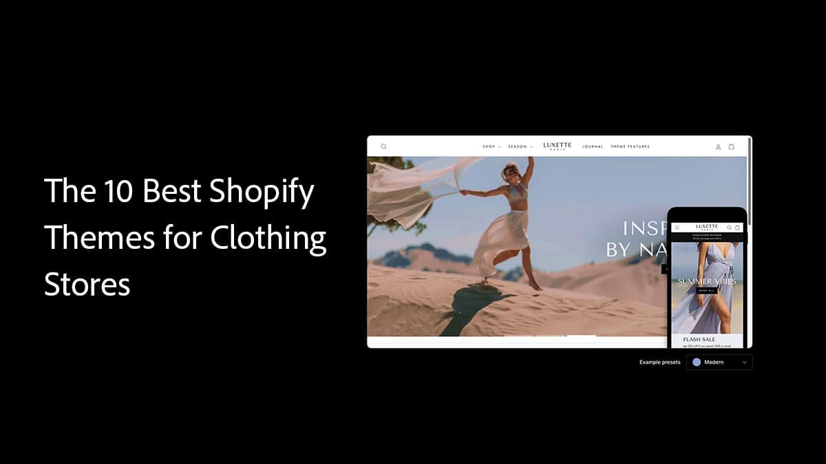 The 10 Best Shopify Themes for Clothing Stores