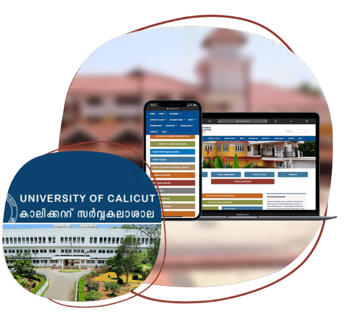 Case study of University of Calicut School of Distance Education website built on Drupal