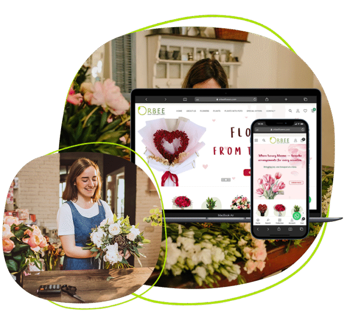 Orbee Flowers Shopify case study – Qatar-based online florist platform