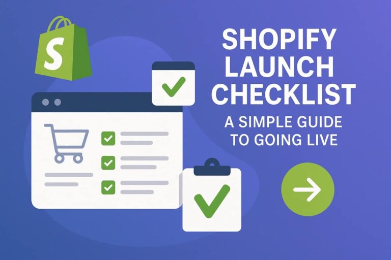 Shopify Launch Checklist — A Simple Guide to Going Live