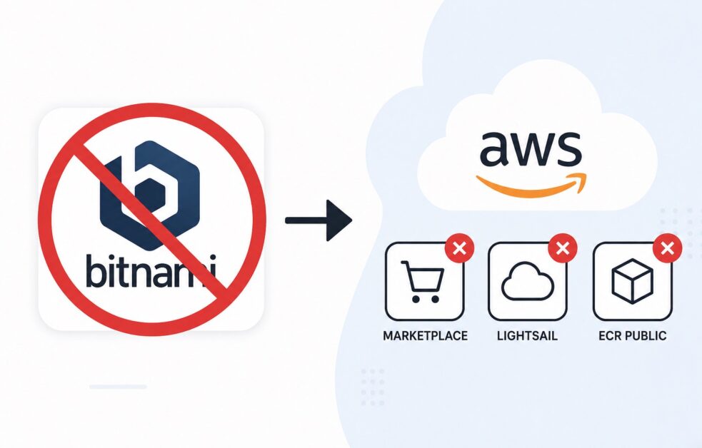 Why Bitnami Is No Longer Available on AWS and What It Means for WordPress, DevOps, and Cloud Infrastructure Teams