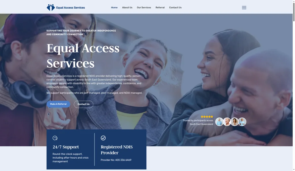15 Best NDIS Website Design Examples & Best Practices (2026 Guide) 7 Freelance web designer, Website Developer, WordPress developer, eCommerce website development in Kerala India