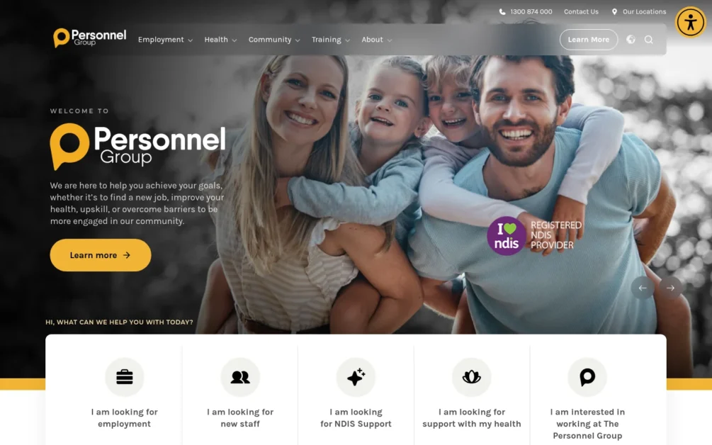 15 Best NDIS Website Design Examples & Best Practices (2026 Guide) 9 Freelance web designer, Website Developer, WordPress developer, eCommerce website development in Kerala India