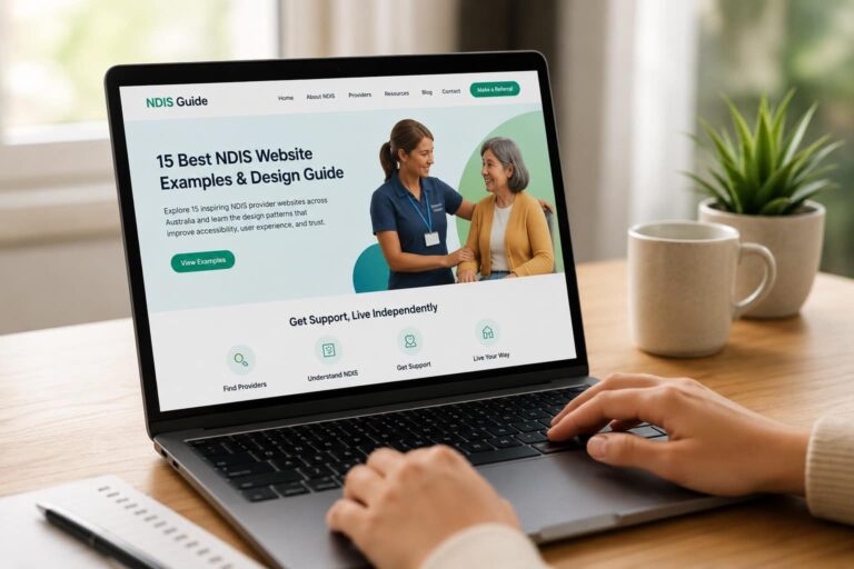 15 Best NDIS Website Design Examples & Best Practices (2026 Guide)